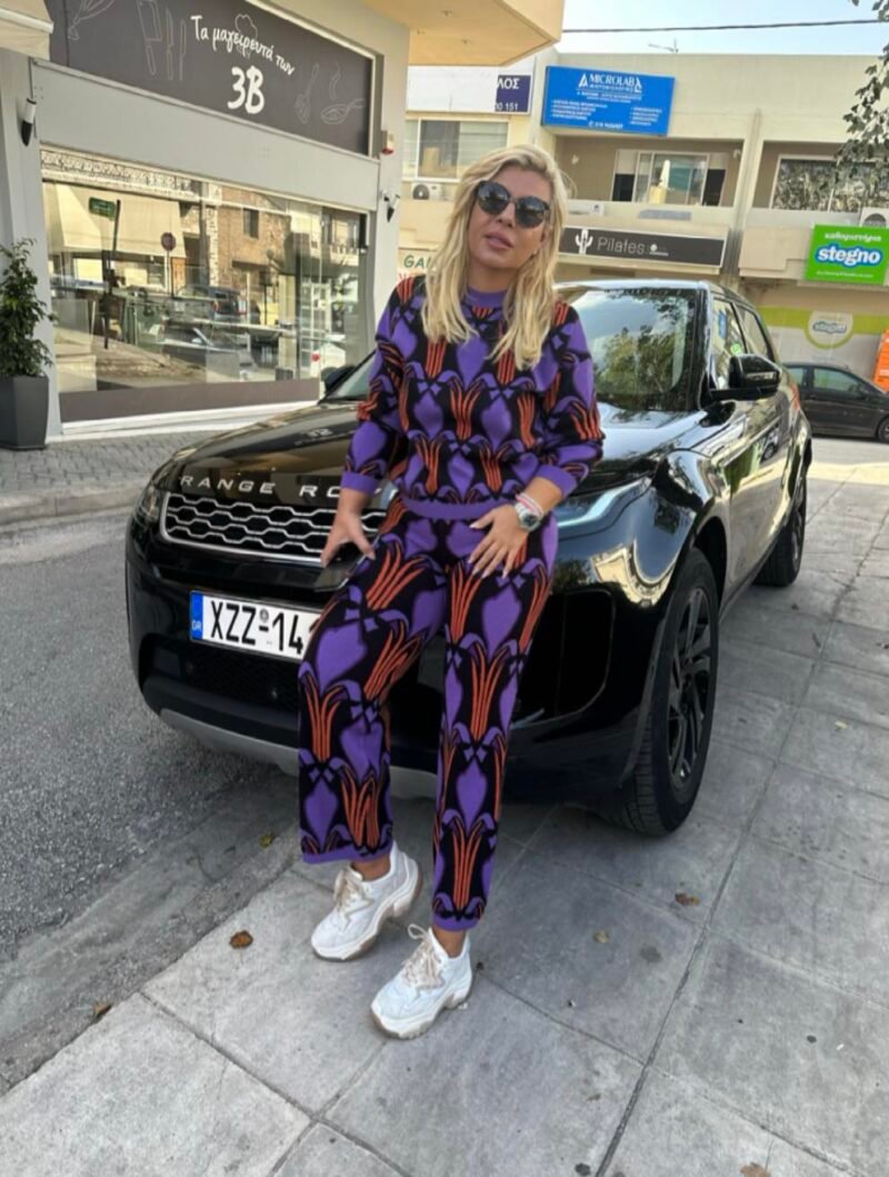 Μάλλινο Σετ με Άνετη Γραμμή