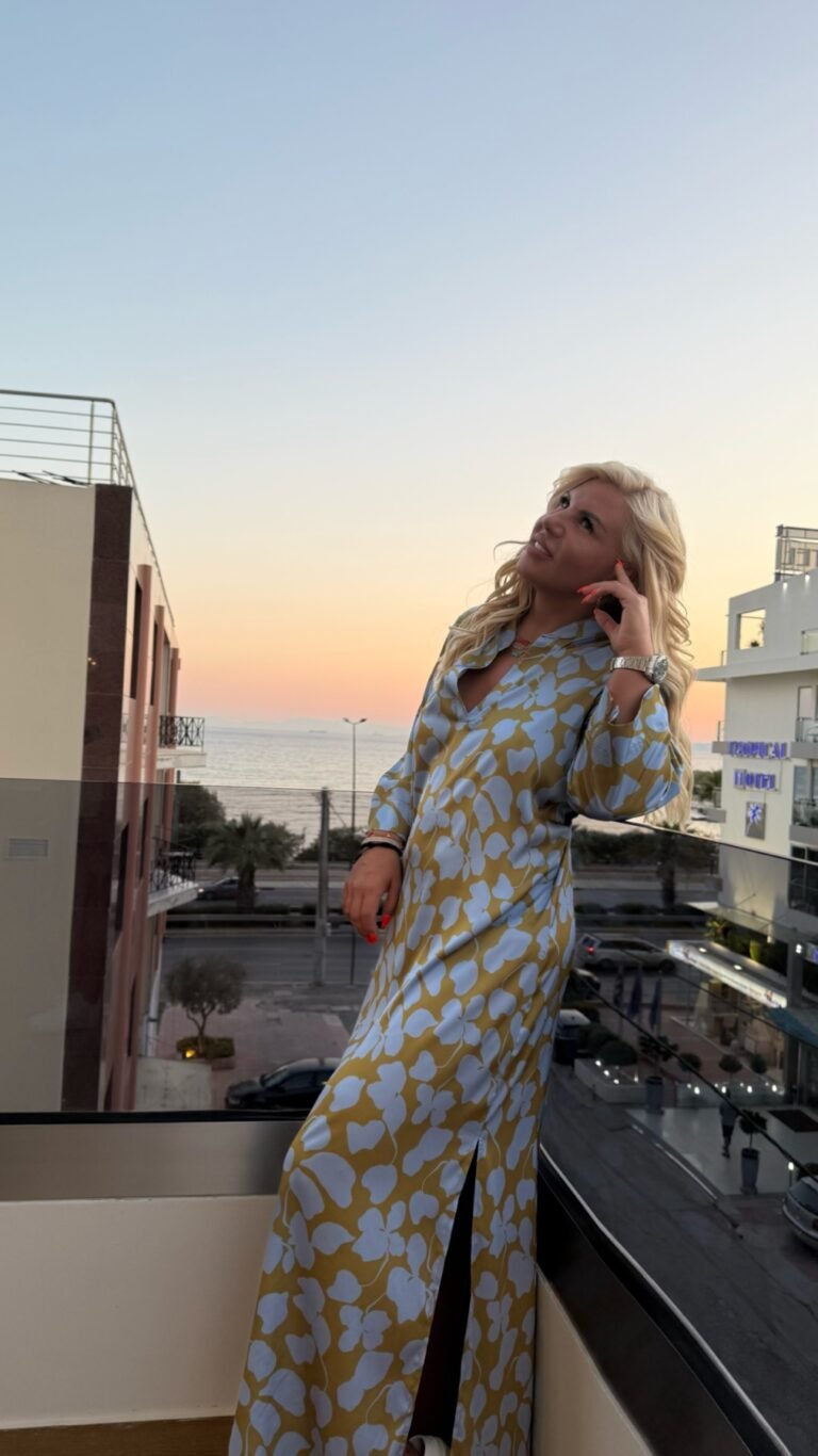Καφτάνι με print