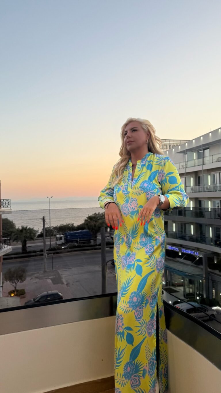 Καφτάνι με print