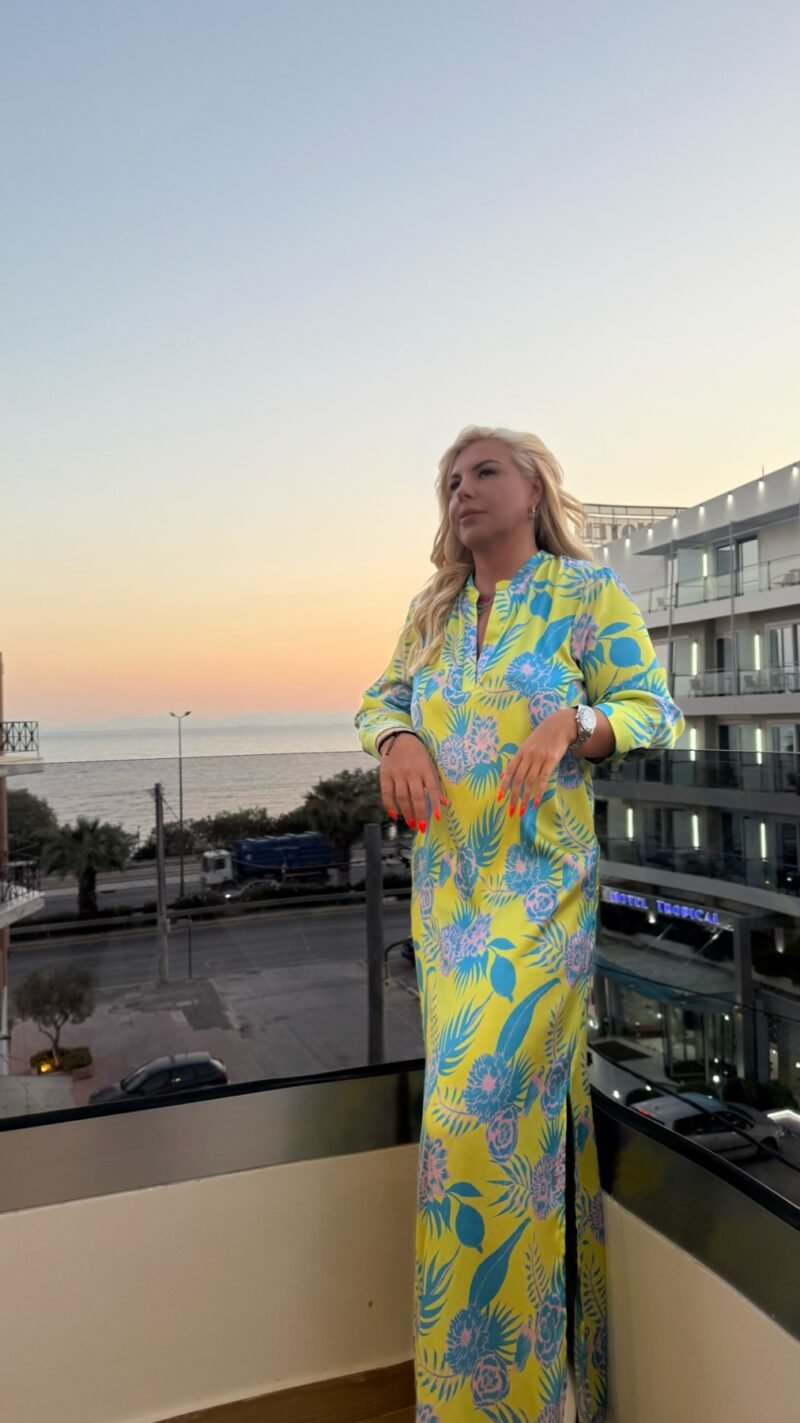 Καφτάνι με print