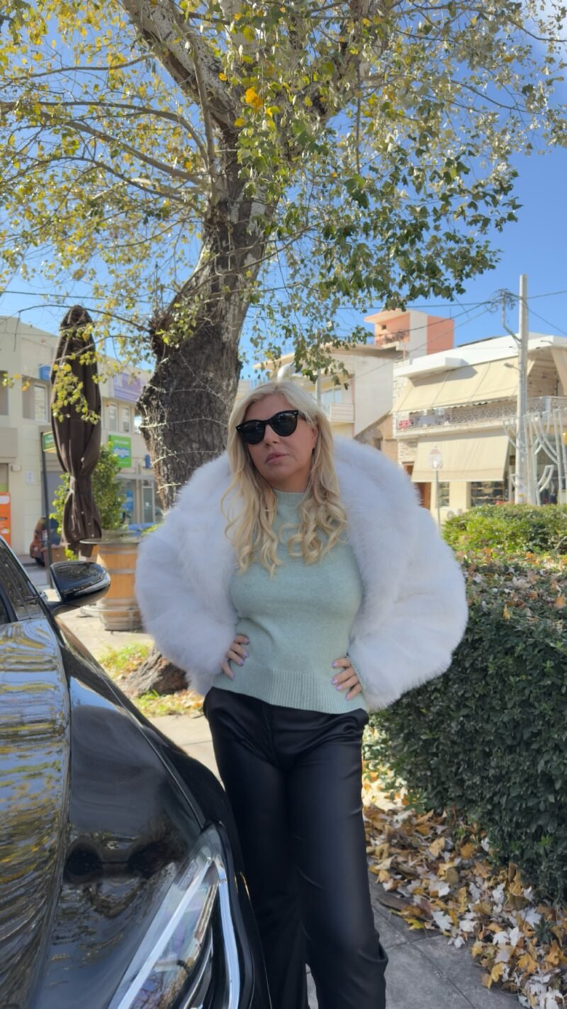 Γούνα - Jacket με Πλούσιο Fur Όγκο